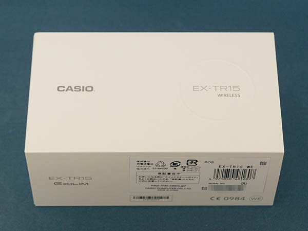 CASIO EXILIM EX-TR15 JVI