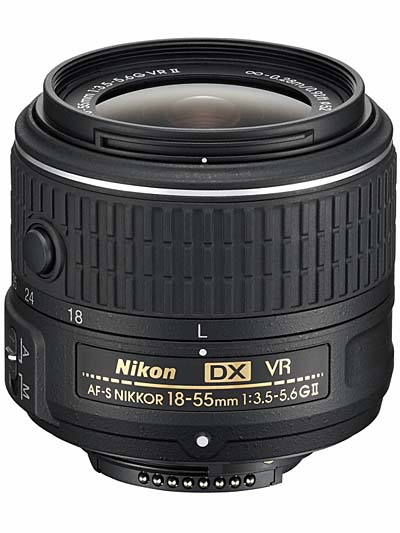 jR Nikon AF-S DX NIKKOR 18-55mm F3.5-5.6 G VR II