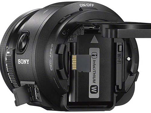 ソニー αQX1 ILCE-QX1 レンズ型のミラーレスカメラ /monoxデジカメ比較 
