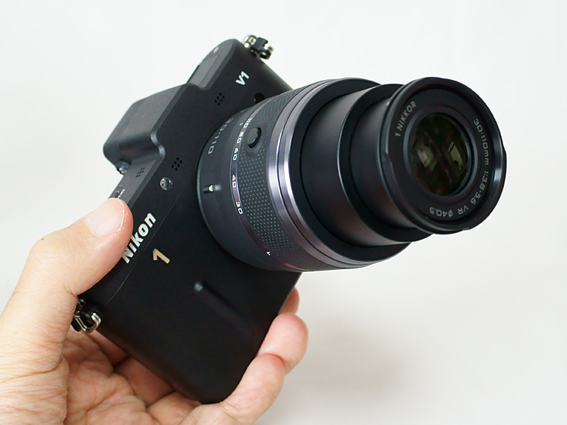 ニコン レンズ 1 NIKKOR VR 30-110mm /monox デジカメ 比較 レビュー